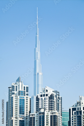 modern buildings in Dubai downtown