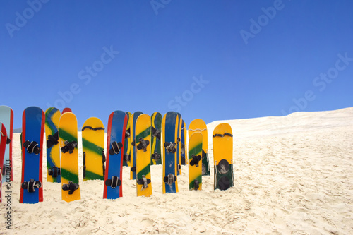 Sand board sport