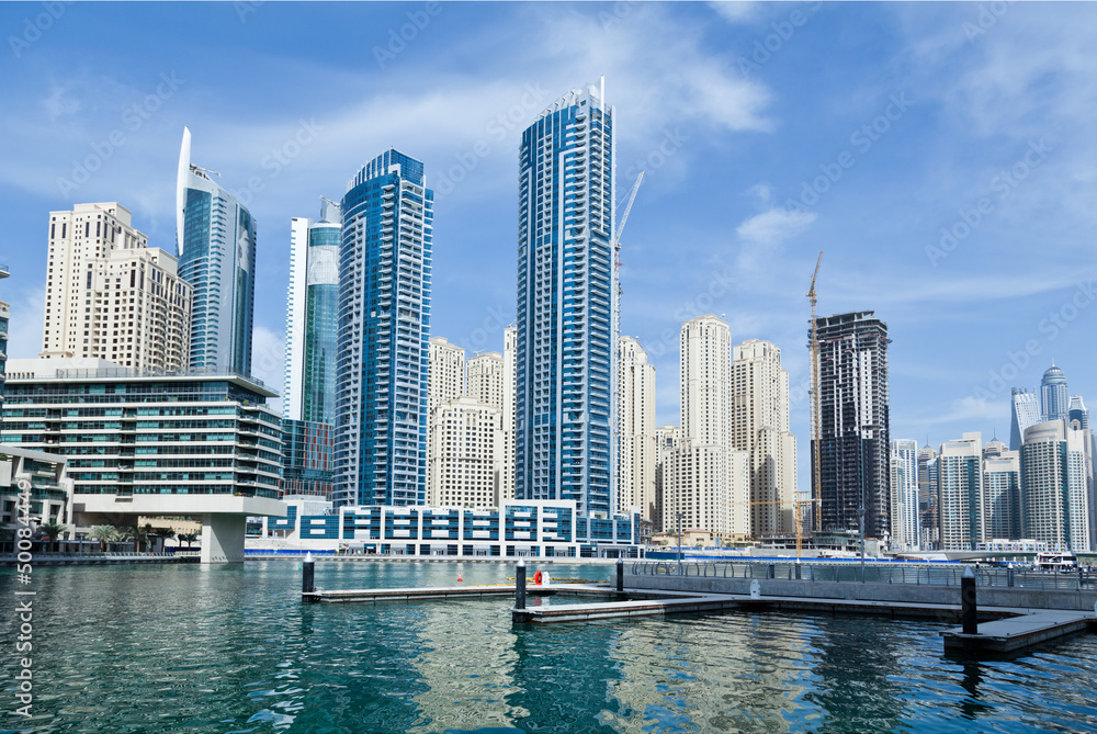 Obraz premium Dubai marina