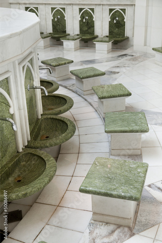 Fotografie Sheikh Zayed Grand Mosque ablution