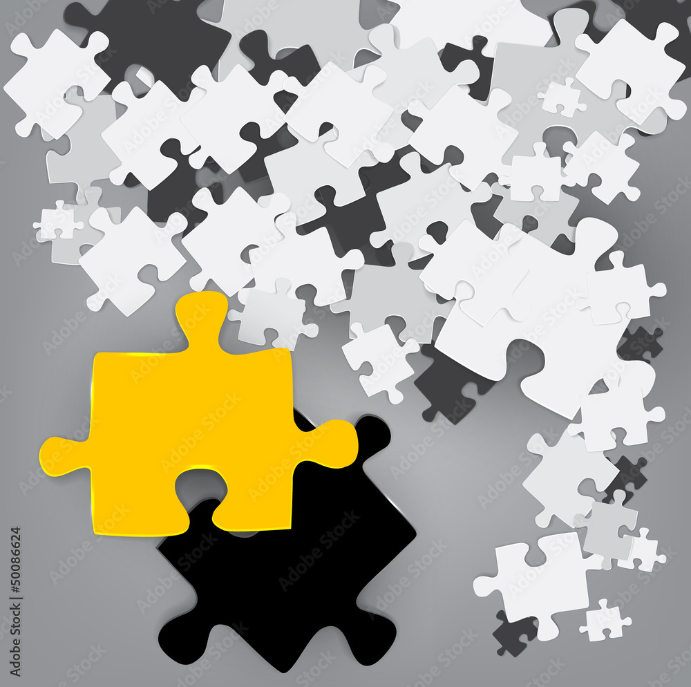 Abstract background made from puzzle pieces Abstract background made from puzzle pieces