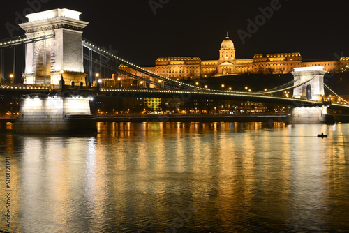 Pont des Cha  nes de nuit    Budapest