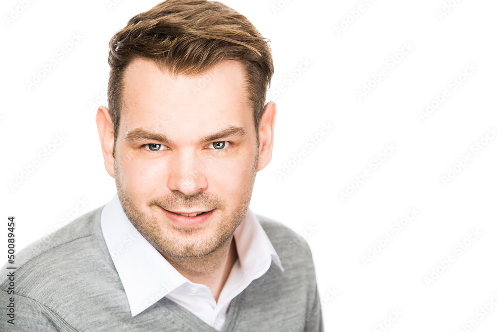 Business Man on white Background Business Man on white Background