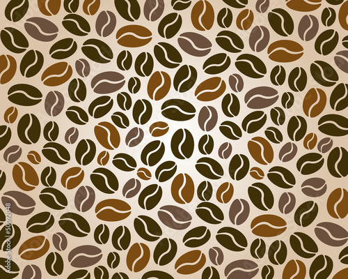 coffee background three color