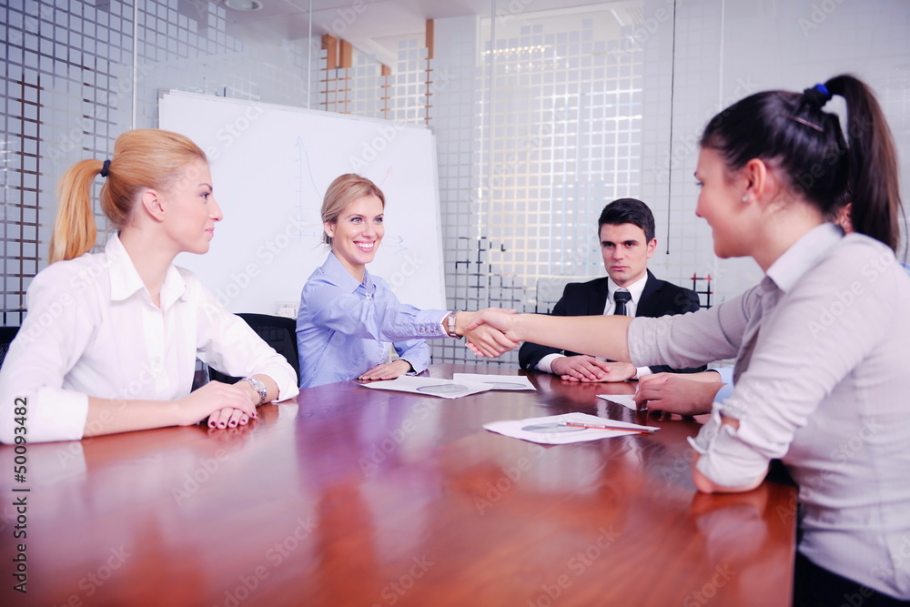 business people in a meeting at office business people in a meeting at office