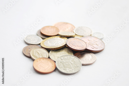 Money coins of different countries