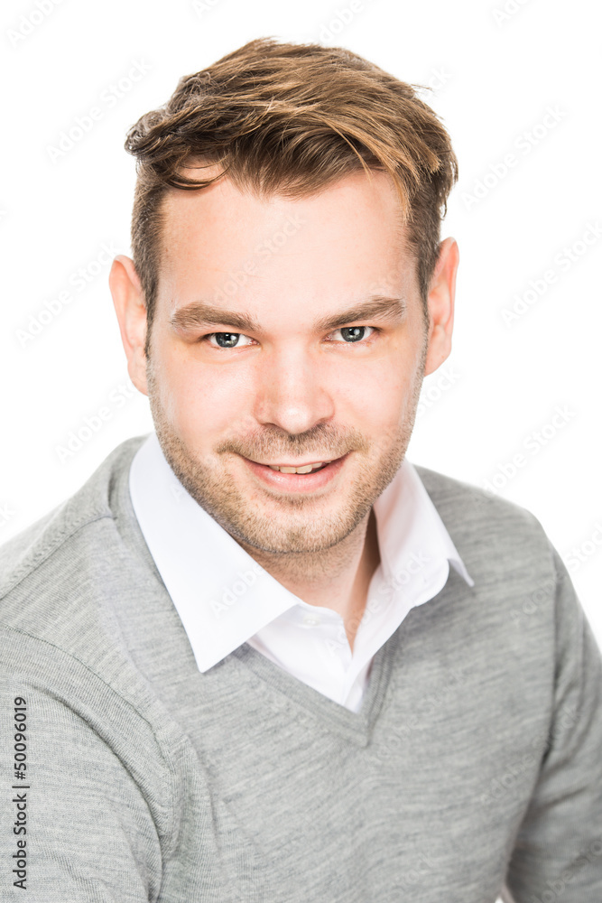 Business Man on white Background Business Man on white Background