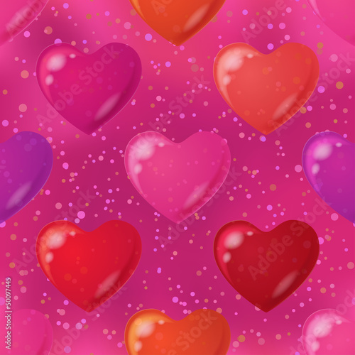 Valentine heart, seamless