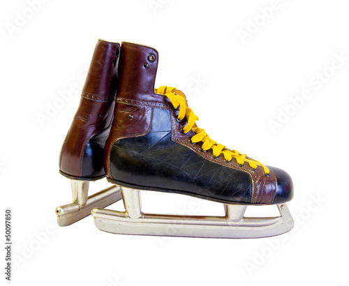 old ice skates