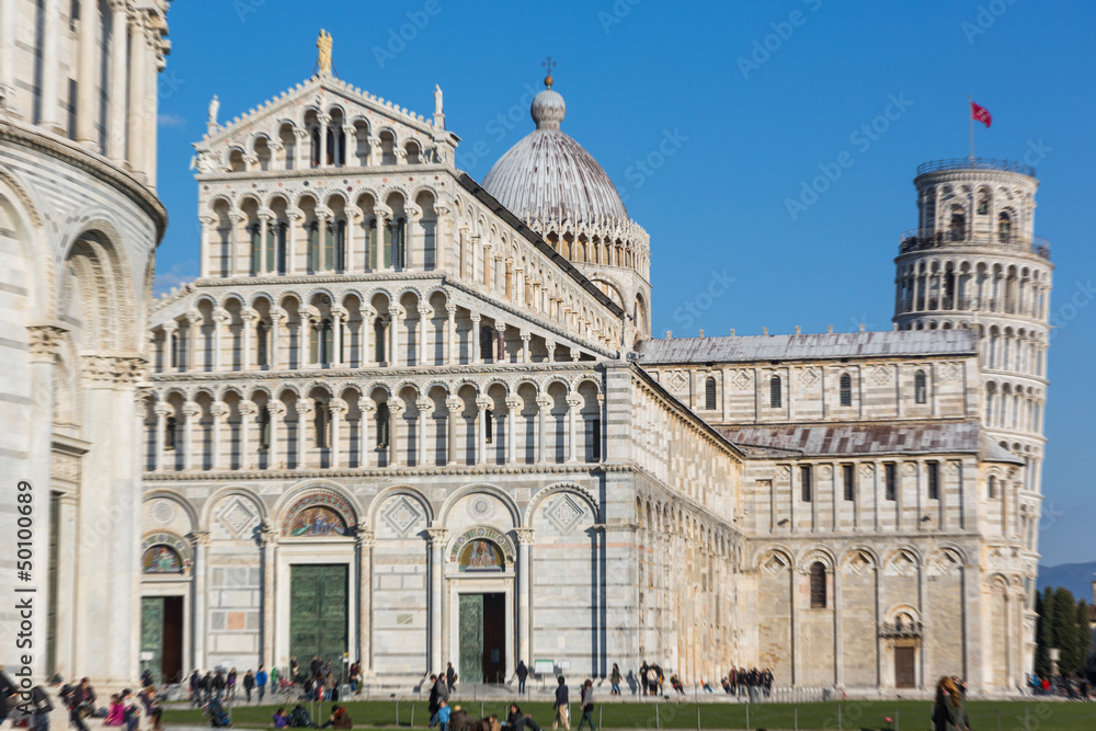 Pisa Leaning Tower and Piazza dei Miracoli
