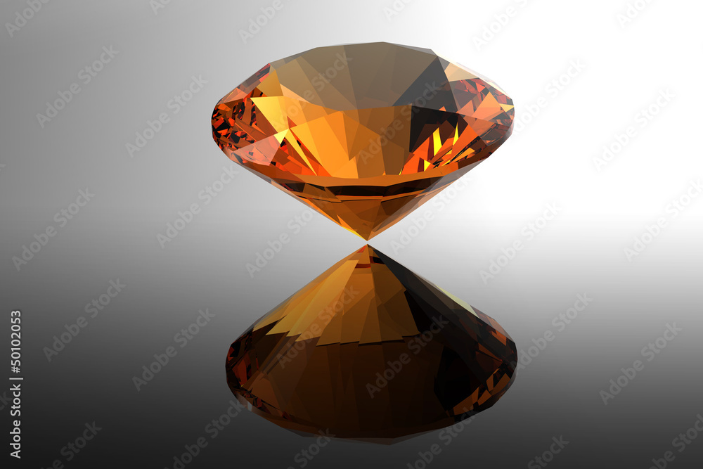 citrine. Jewelry gems roung shape on black background citrine. Jewelry gems roung shape on black background