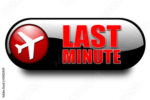 LAST MINUTE, vector red