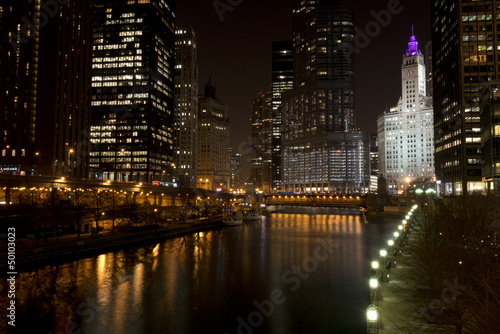 Chicago from the river