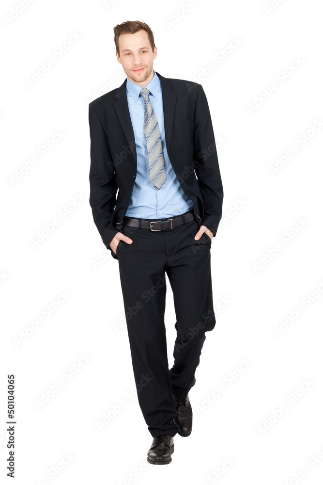 junger business mann