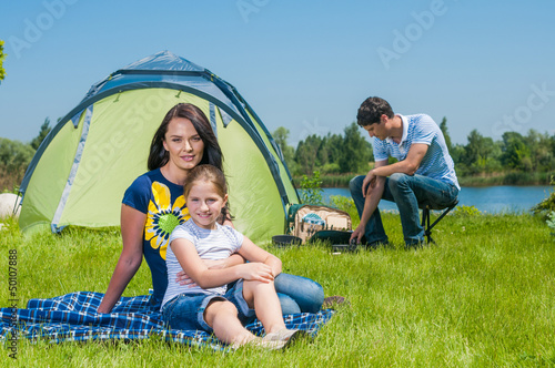 Family camping