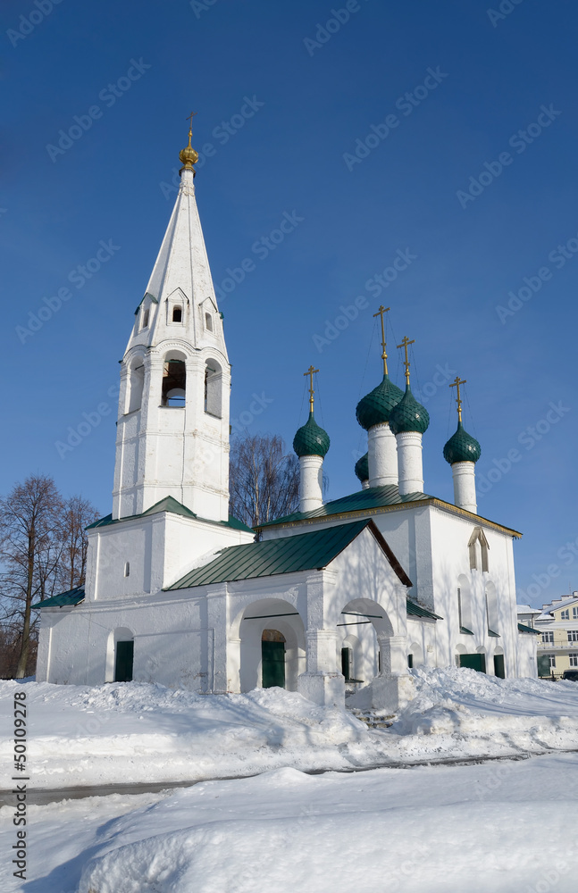 Old church of St. Nicholas (17 century). Yaroslavl. Russia Old church of St. Nicholas (17 century). Yaroslavl. Russia