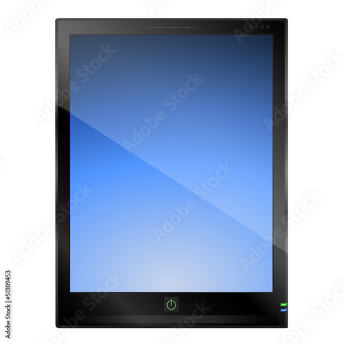 Black tablet