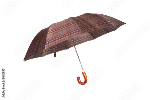 striped umbrella