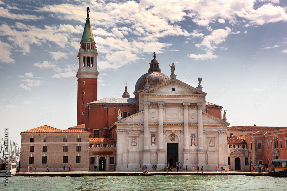 San Giorgio Maggiore church on Grand Canal in Venice