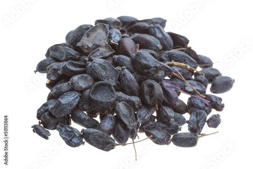 Dried barberries photo