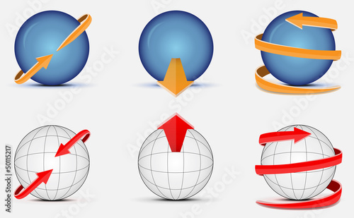 Arrow by sphere
