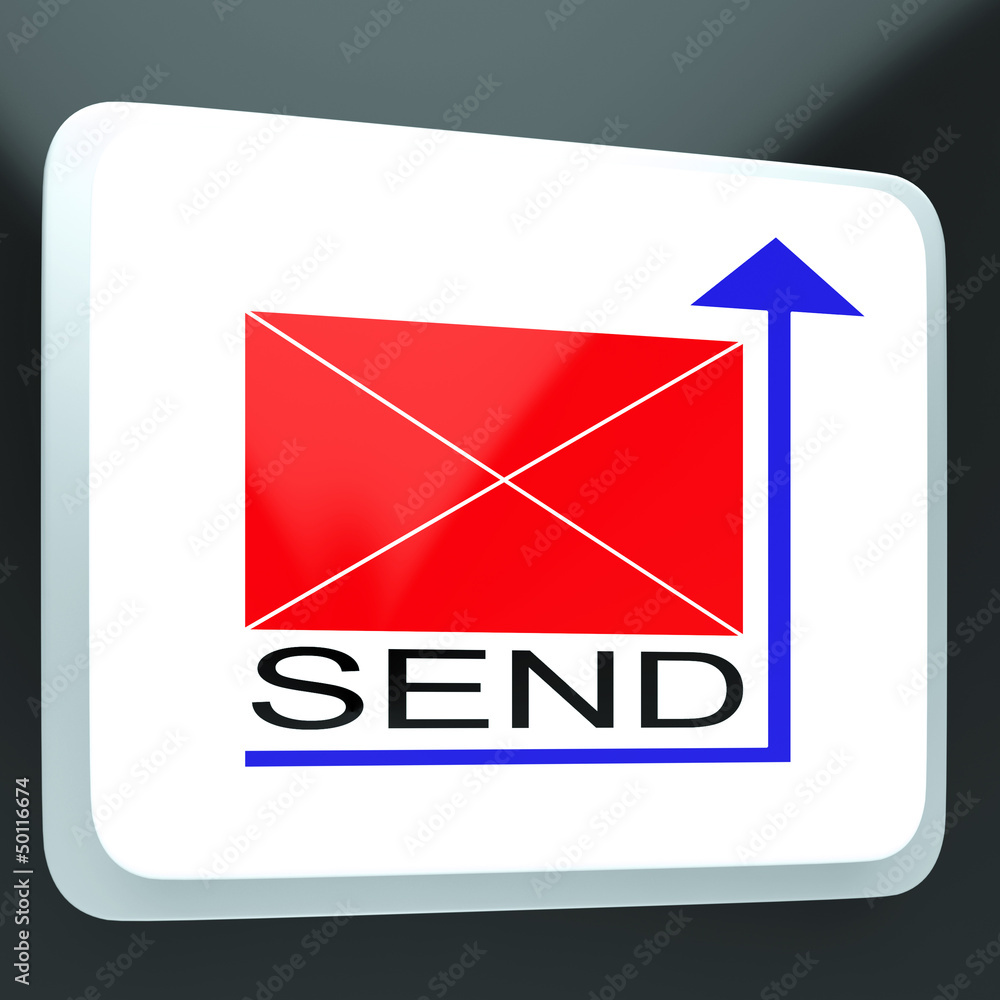 Send Mail Button Showing Online Correspondence Send Mail Button Showing Online Correspondence