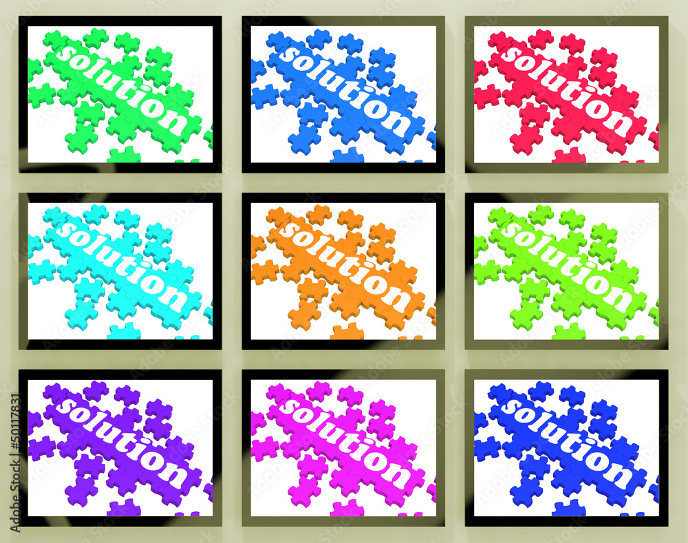 Solution On Monitors Showing Successful Strategies Solution On Monitors Showing Successful Strategies