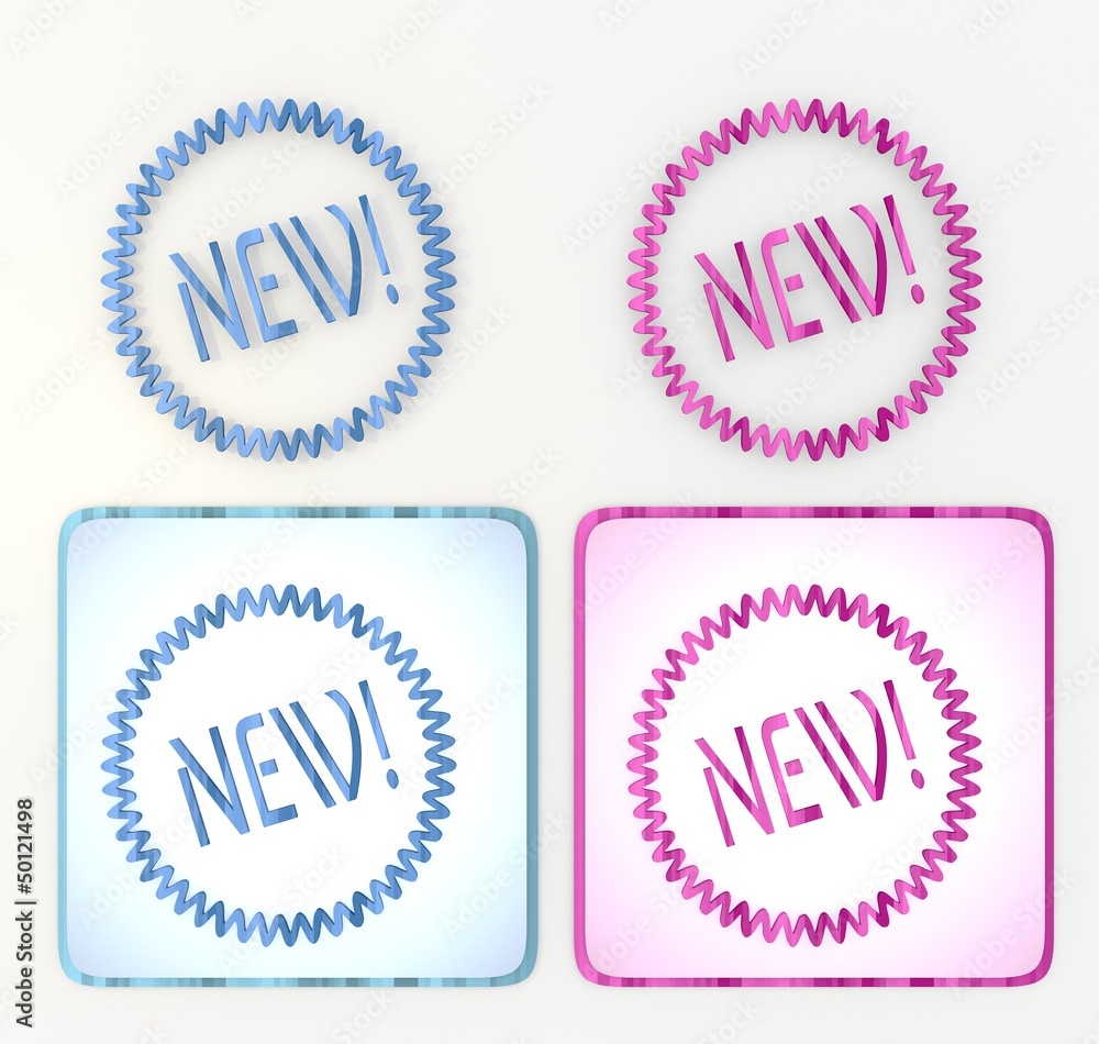 Happy childish cute new icon in a fancy ring Happy childish cute new icon in a fancy ring