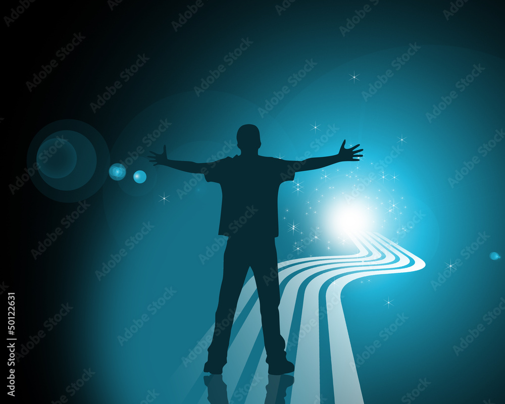 希望の向かって Stock イラスト Adobe Stock