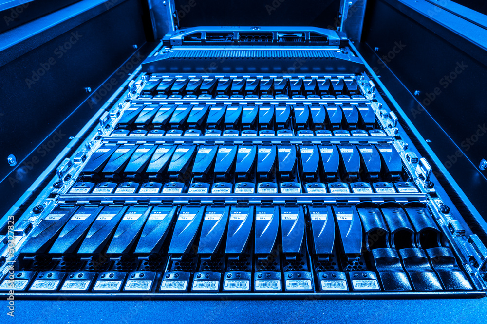 Naklejka premium data center