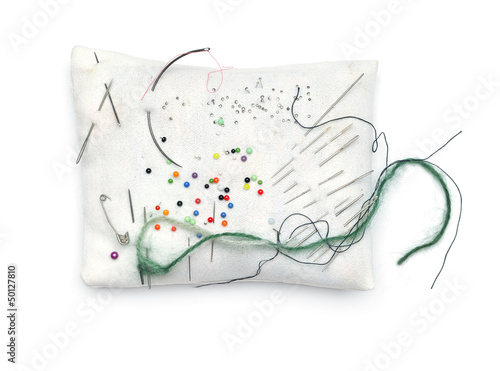 Fototapeta Naklejka Na Ścianę i Meble -  Grannies Needle Cushion