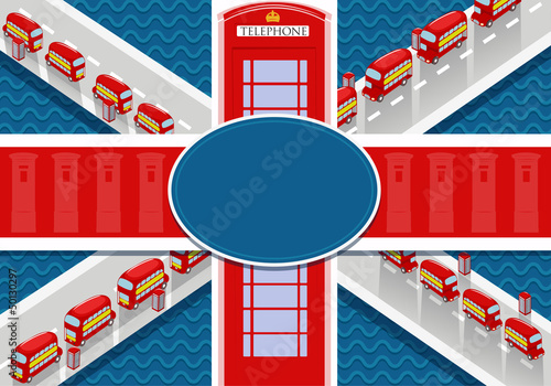 Great Britain flag pattern