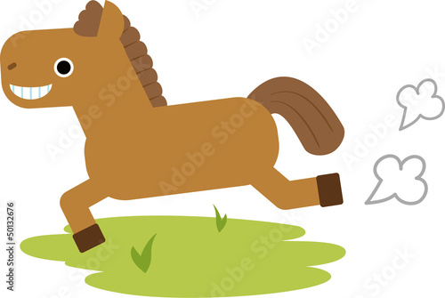 ハッピーな馬