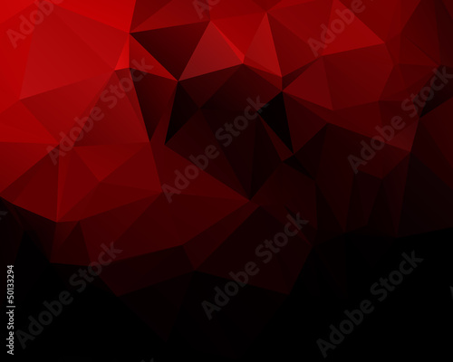 Red black mosaic  background vector eps 10