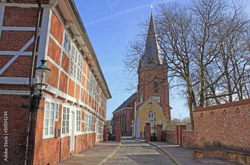 Cuxhaven: Martinskirche in Ritzebüttel (Niedersachsen)