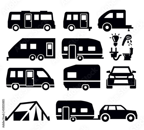 camper van icons