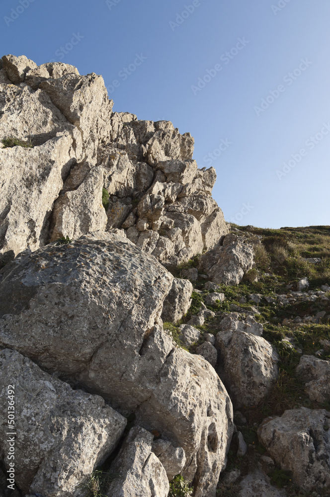 Limestone formation