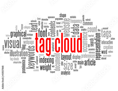 "TAG CLOUD" Tag Cloud (keywords search tags document website)