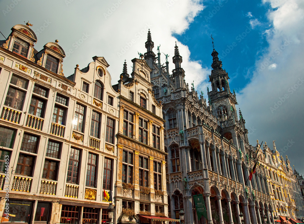 Fototapeta premium Grand Place or Grote Markt in Brussels. Belgium