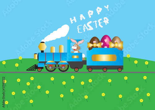 Easter Steam Train