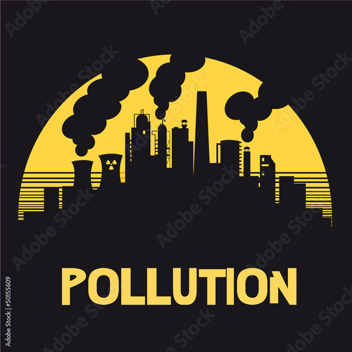 pollution, nucléaire, ozone, danger, attention, air,