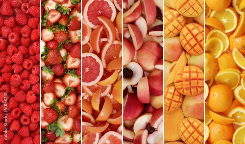 Collection of fruits
