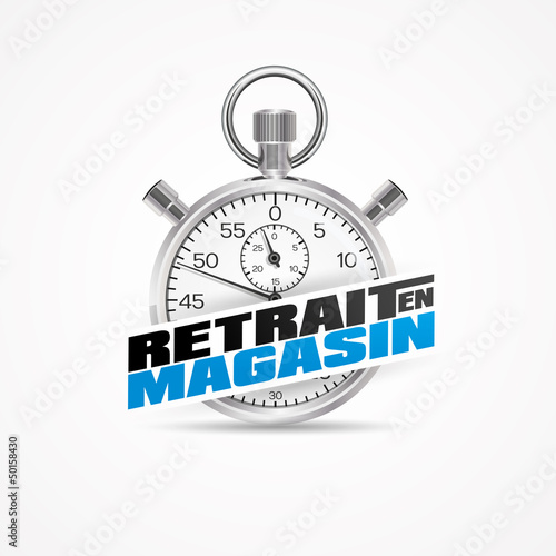 icône retrait en magasin