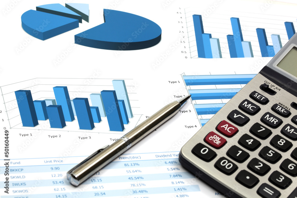 business chart showing business chart showing