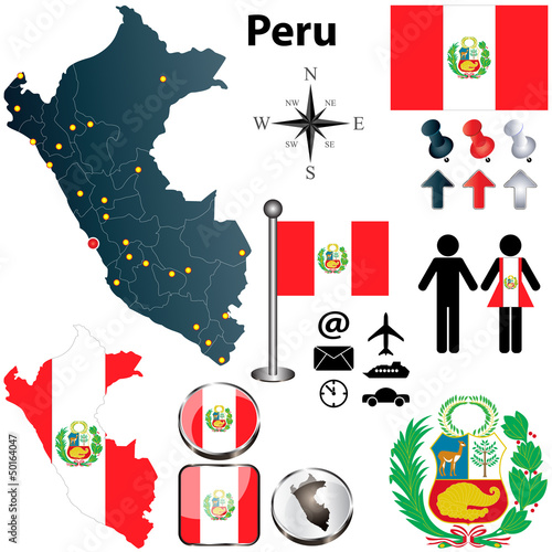 Map of Peru