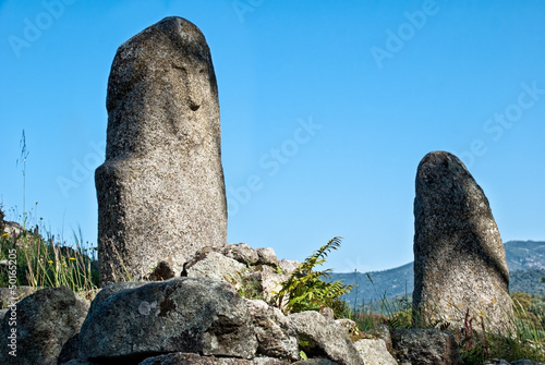 Filitosa, old archeological site in Corsica photo