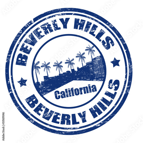 Beverly Hills stamp