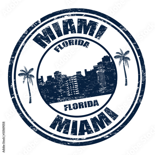 Miami stamp