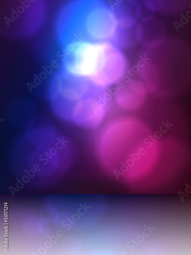 elegant abstract background with bokeh lights