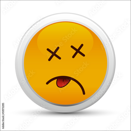 Picto Emoticône Choc